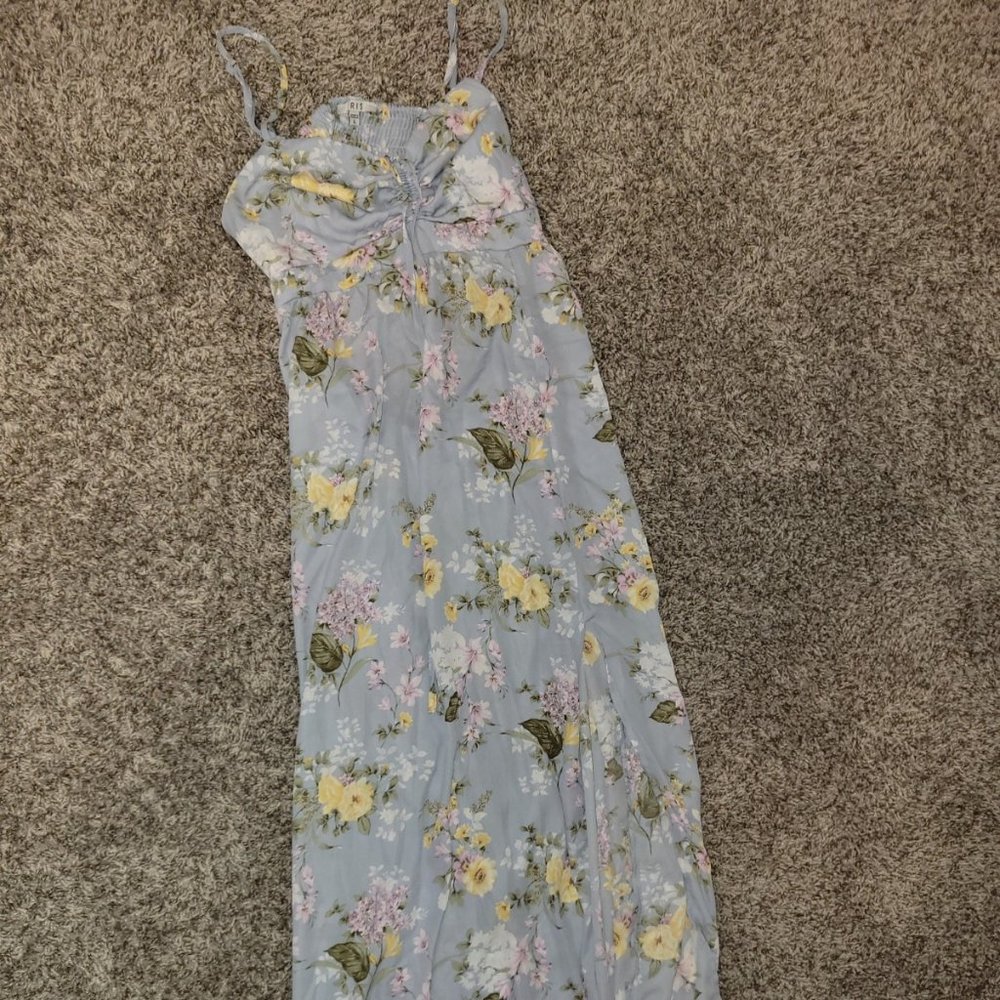 Thin strap floral dress